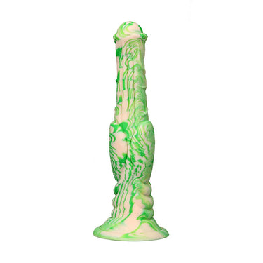 den grün weißen Einhorn Fantasy dildo lollypoppy Edition