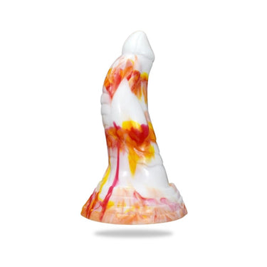 "Azure Dragon" Silikon Dildo weiß rot - 🅛🅞🅛🅛🅨🅟🅞🅟🅟🅨
