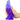 "ERAGON" Silikon Dildo transparent purple - 🅛🅞🅛🅛🅨🅟🅞🅟🅟🅨