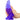 "ERAGON" Silikon Dildo transparent purple - 🅛🅞🅛🅛🅨🅟🅞🅟🅟🅨