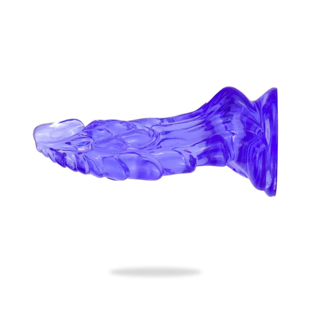 "ERAGON" Silikon Dildo transparent purple - 🅛🅞🅛🅛🅨🅟🅞🅟🅟🅨