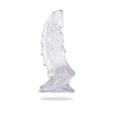 "ERAGON" Silikon Dildo transparent weiß - 🅛🅞🅛🅛🅨🅟🅞🅟🅟🅨