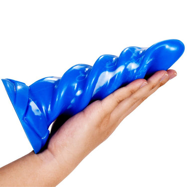 "TWEESTER" Silikon Anal Dildo blau weiß - 🅛🅞🅛🅛🅨🅟🅞🅟🅟🅨