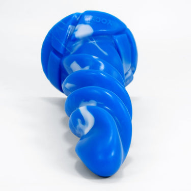 "TWEESTER" Silikon Anal Dildo blau weiß - 🅛🅞🅛🅛🅨🅟🅞🅟🅟🅨