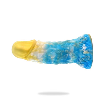 "Dwarfs" Silikon Dildo blau golden - 🅛🅞🅛🅛🅨🅟🅞🅟🅟🅨