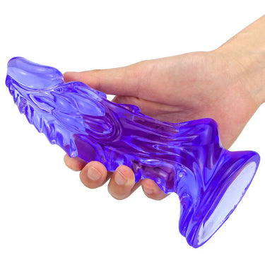 "ERAGON" Silikon Dildo transparent purple - 🅛🅞🅛🅛🅨🅟🅞🅟🅟🅨