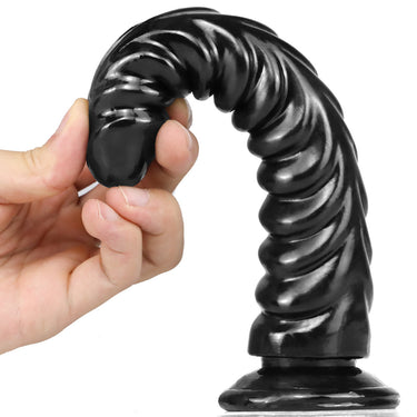 "Glans" Silikon Dildo schwarz - 🅛🅞🅛🅛🅨🅟🅞🅟🅟🅨