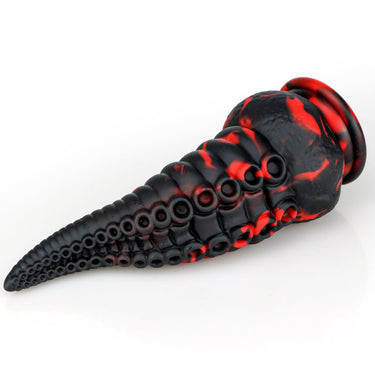 "TENTACLE" Silikon Dildo schwarz rot - 🅛🅞🅛🅛🅨🅟🅞🅟🅟🅨