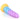 "The Rainbow" Collection Silikon Dildo blau-pink - 🅛🅞🅛🅛🅨🅟🅞🅟🅟🅨