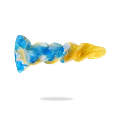 "TWEESTER" Silikon Anal Dildo blau golden - 🅛🅞🅛🅛🅨🅟🅞🅟🅟🅨