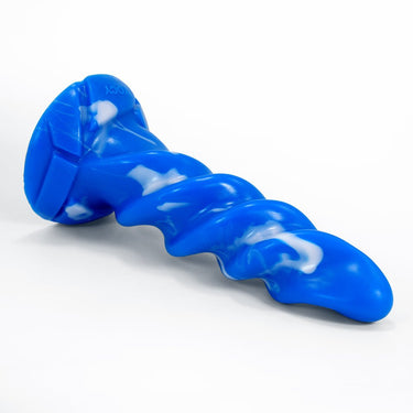 "TWEESTER" Silikon Anal Dildo blau weiß - 🅛🅞🅛🅛🅨🅟🅞🅟🅟🅨